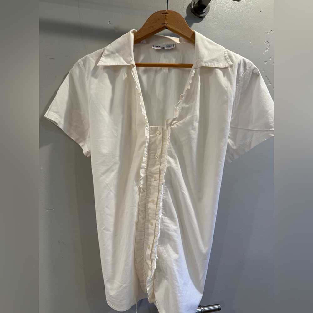 Anne Fontaine Elegant White Blouse